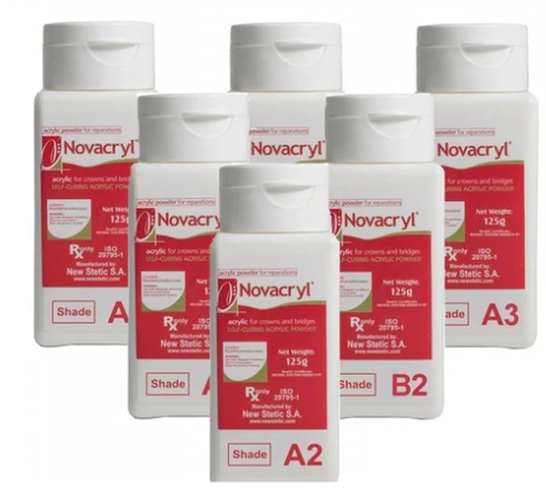 NOVACRYL – Acrylic Tooth Self-Curing by New Static